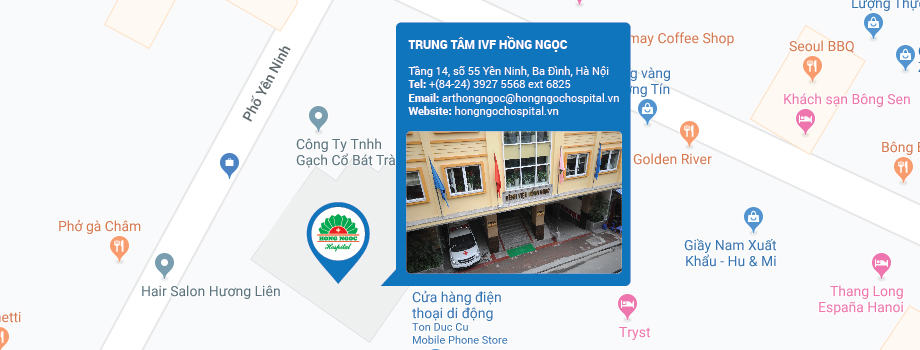 IVF Hồng Ngọc - Cơ sở Yên Ninh IVF Hồng Ngọc - Cơ sở Yên Ninh