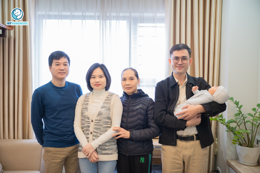Gia đình chi My, anh Tình - Ca thụ tinh ống nghiệm (IVF) thành công của BS Nguyễn Bình Dương - IVF Hồng Ngọc Phúc Trường Minh Gia đình chi My, anh Tình - Ca thụ tinh ống nghiệm (IVF) thành công của BS Nguyễn Bình Dương - IVF Hồng Ngọc Phúc Trường Minh
