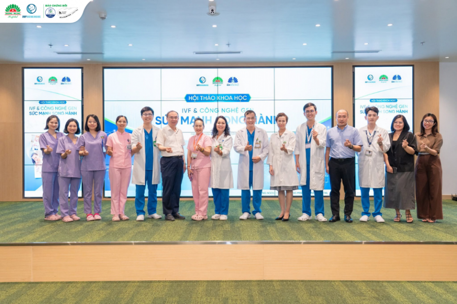 BS Bình Dương tại Hội thảo IVF và Công nghệ Gen: Sức mạnh song hành, được tổ chức bởi Trung tâm Y học Sinh sản và Hiếm muộn Hồng Ngọc Phúc Trường Minh và Trung tâm Gen Hồng Ngọc
