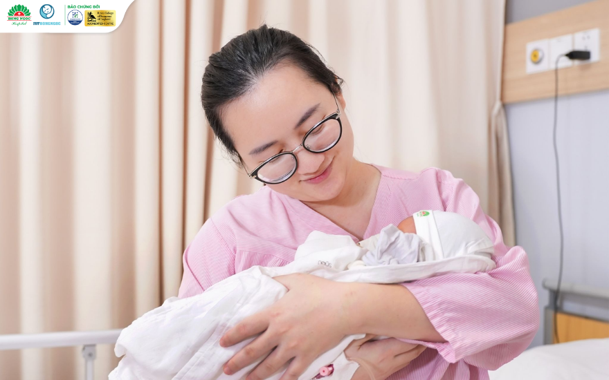 Với phác đồ điều trị 1-1, chị Giang đã IVF thành công ngay lần chuyển phôi đầu tiên