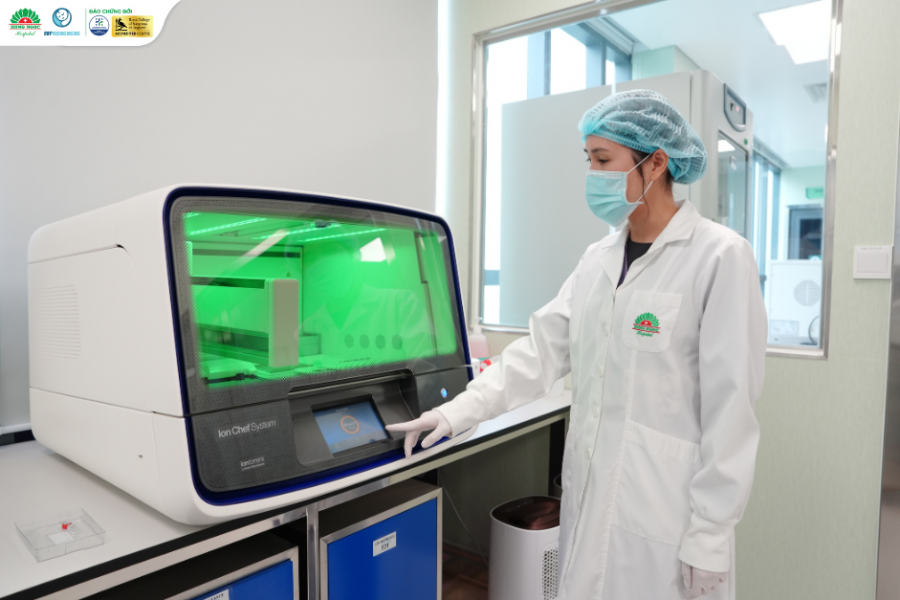 Hệ thống phòng Lab tiêu chuẩn châu Âu tại IVF Hồng Ngọc Phúc Trường Minh.